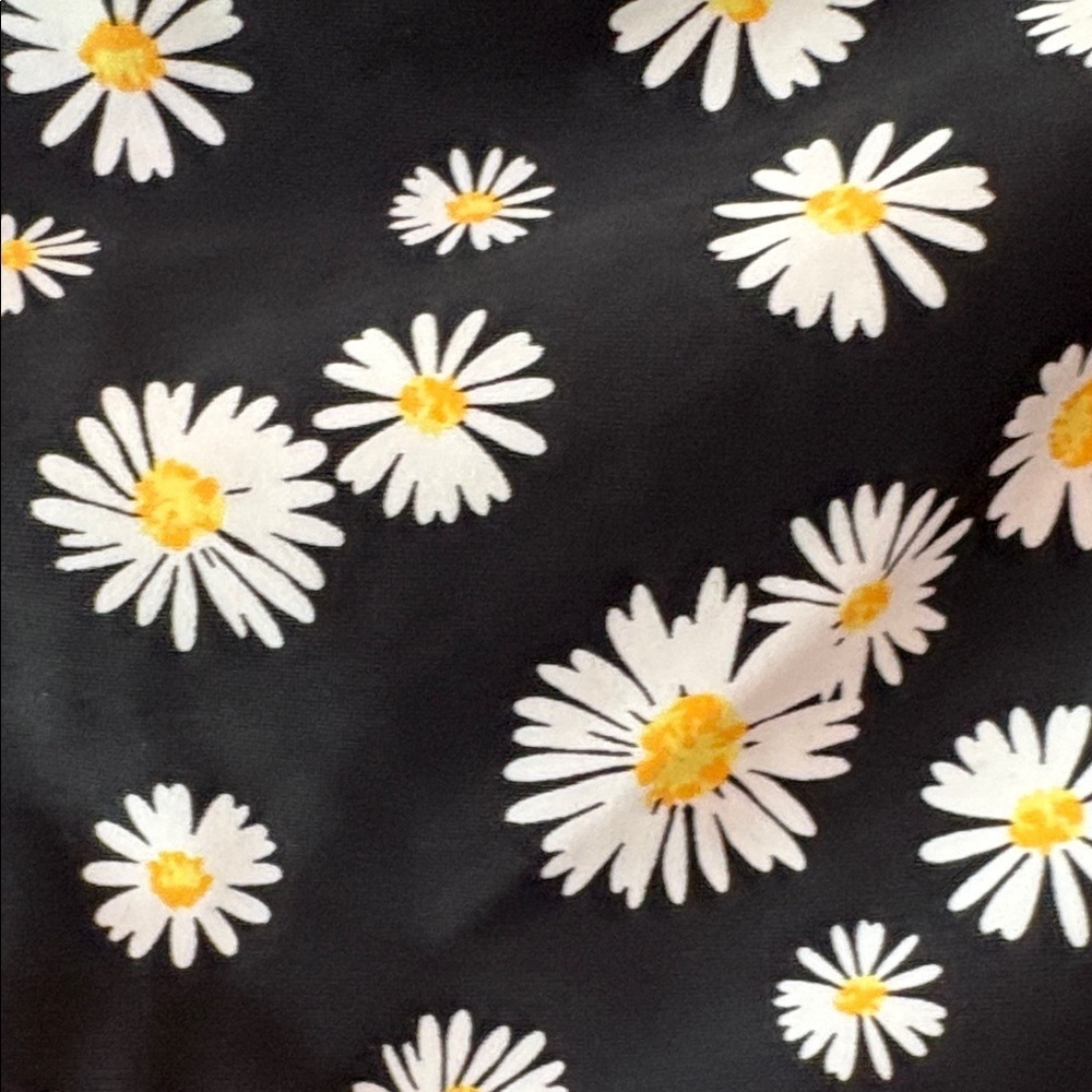 No Boundaries Black Daisy Swim Bottoms Size XL (15/17) NWT - Picture 7 of 7